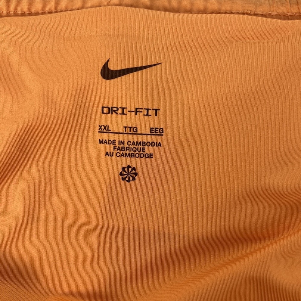 Nike Mens 2XL XXL Running Shorts Orange 5" Inseam Dri-Fit Standard Fit New NWT - Picture 3 of 13